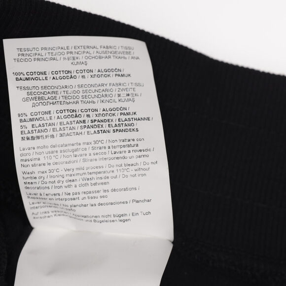 Versace Jenas Couture High Waist Logo Sweatpants Black Size L - Picture 4 of 5